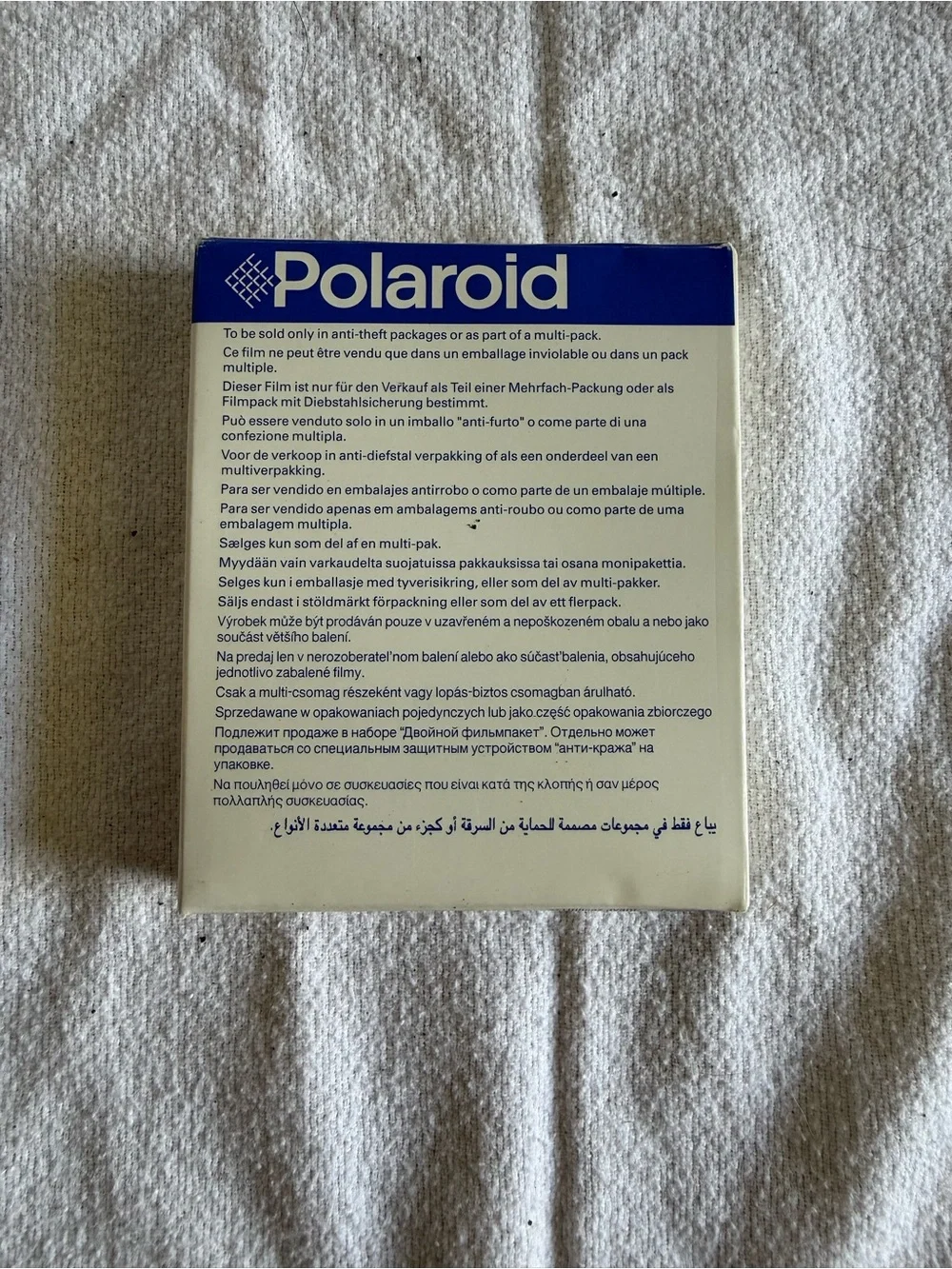 Vintage Sealed 10 Photos Polaroid 600 Instant Film Expired